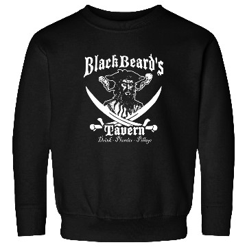 Discover BLACK BEARDS TAVERN Mechanics Work Pirate Bar Drin Sweatshirts