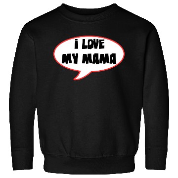 Discover Bold Family Love Speech Bubble Design Sweatshirts