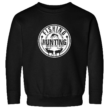 Discover Fishing and Hunting Sweatshirts