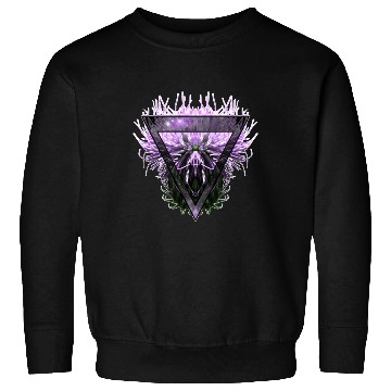 Discover Creepy Intergalactic Triangle Thistle Sweatshirts