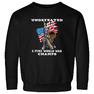 Discover Undefeated World war 2 veteran Sweatshirts