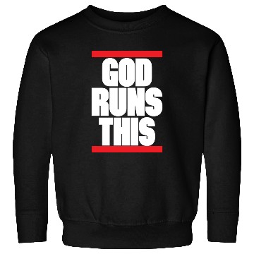 Discover God runs this Christian design Sweatshirts