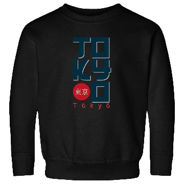 Discover Tokyo Sweatshirts and apparel design effect print,