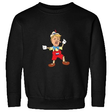 Discover Trump Lying Pinocchio Sweatshirts