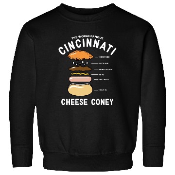 Discover the world famous cincinnati cheese coney chef Sweatshirts