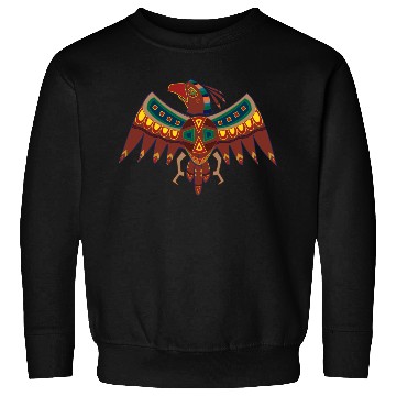 Discover Native American Zodiac Falcon-3 (Aries) Sweatshirts