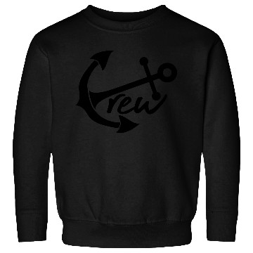 Discover crew crew team friends anchor boat ship floating s Sweatshirts