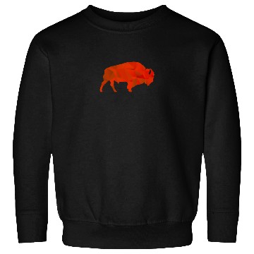 Discover Raging Buffaloes Geometric Red I Love Buffalo Sweatshirts