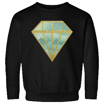 Discover Golden Indie Diamond shape Mountain Sweatshirts