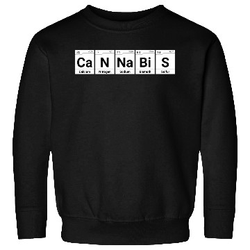 Discover Cannabis Periodic Table Sweatshirts