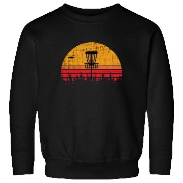 Discover Vintage Distressed Retro Frisbee Disc Golf Sweatshirts