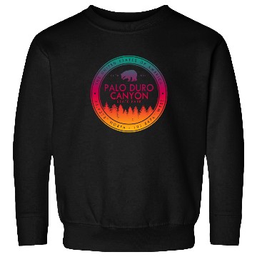 Discover Palo Duro Canyon State Park Texas TX Sweatshirts