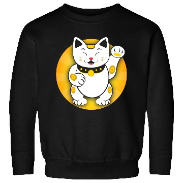 Discover Maneki Neko - Japanese Lucky Cat Sweatshirts