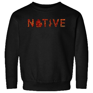 Discover Native Michigan Red Autumn Foliage Sweatshirts