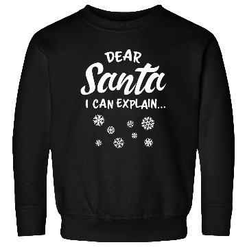 Discover Dear Santa Funny Christmas Present Sweatshirts