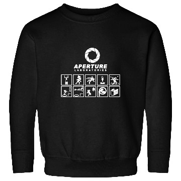 Discover Portal Aperture Science Laboratories Video Game Me Sweatshirts