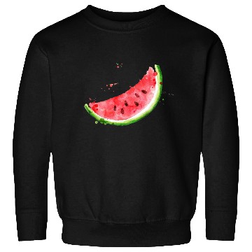 Discover Image: Watercolor, Watermelon Sweatshirts