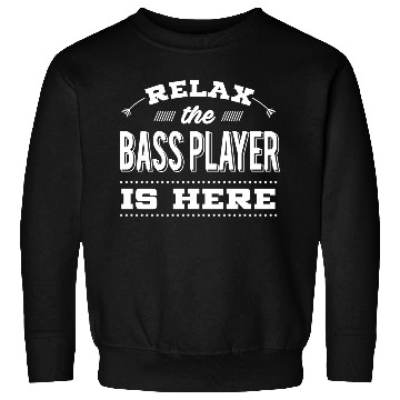 Discover Funny Bass Guitar - Relax - Musician Humor Sweatshirts