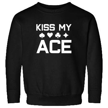 Discover ace poker card card game Sweatshirts