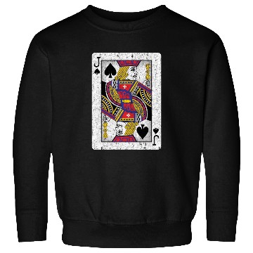 Discover jack of spades playing card Sweatshirts
