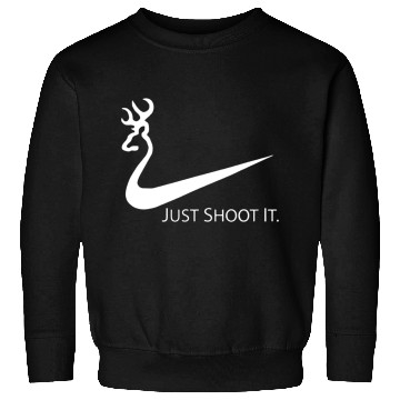 Discover Just Shoot Deer Hunting Sweatshirts