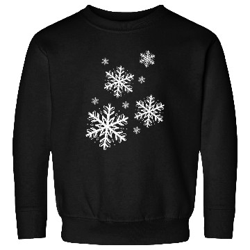 Discover Snowflakes I LOVE WINTER Sweatshirts