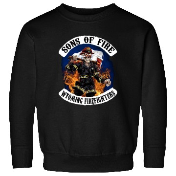 Discover sons of fire wyoming firefighter Sweatshirts