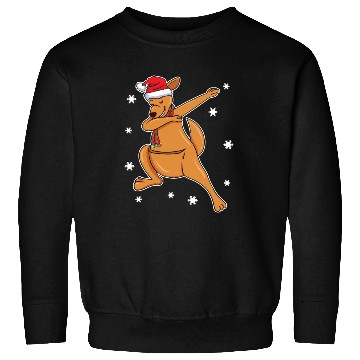 Discover Kangaroo Australian Dabbing Xmas Christmas Present Sweatshirts