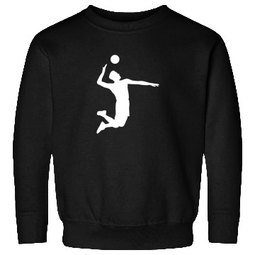 Discover Men Volleyball Spike Shadow Sweatshirts Gift Ideas