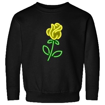 Discover Neon Rose - Yellow Sweatshirts