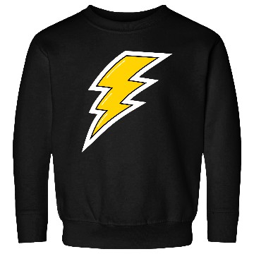 Discover Yellow Lightening, cartoon lightening bolt, bolt Sweatshirts