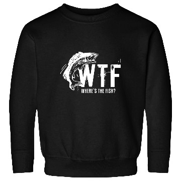 Discover wtf where is the fish fishing tattoo Sweatshirts
