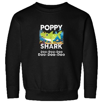Discover Poppy Shark Sweatshirts Doo Doo Doo Family Gift T Sh