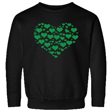 Discover Green Heart St Patricks Day Sweatshirts