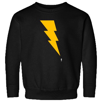 Discover Lightning Bolt - Black Sweatshirts