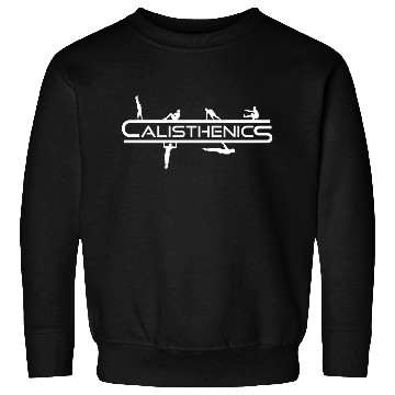 Discover Calisthenics Exercises Street Workout Lettering Sweatshirts