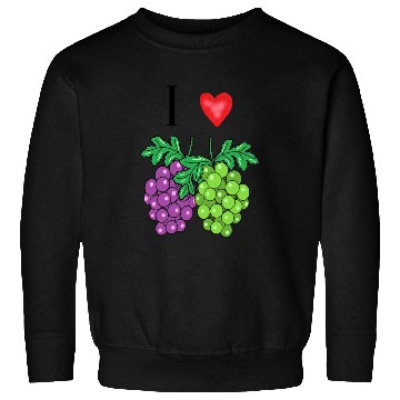 Discover I love grape Sweatshirts