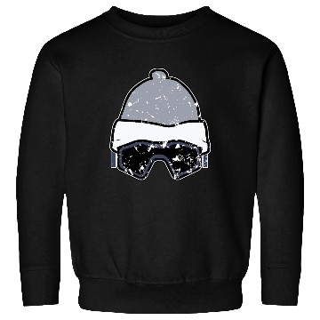 Discover Skier - snowboarder - hat with goggles Sweatshirts