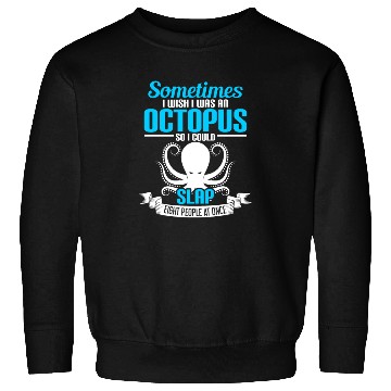 Discover Octopus slap 8 People Sweatshirts