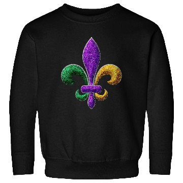 Discover Mardi Gras New Orleans SaintsFleur De Lis Bling Sweatshirts