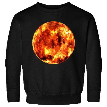 Discover Burning Planet Sweatshirts