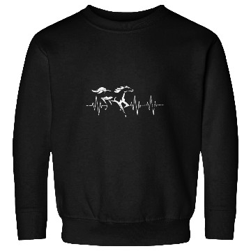 Discover Horse Heartbeat Sweatshirts