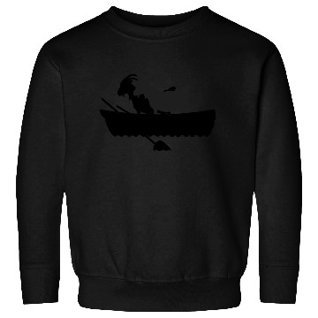 Discover 2 goats in a boat Sweatshirts