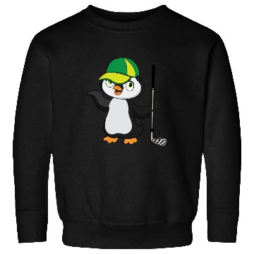 Discover Cute golf penguin Sweatshirts design for kids