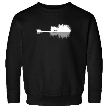 Discover Guitar Lake Shadow Sweatshirts For Guitar Lover