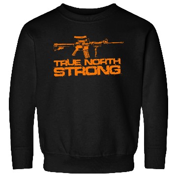 Discover True North Strong Canadian Military Sweatshirts