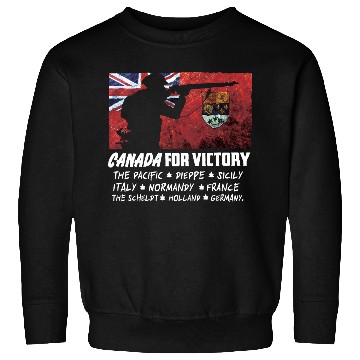 Discover Canadian World War 2 Battles Sweatshirts