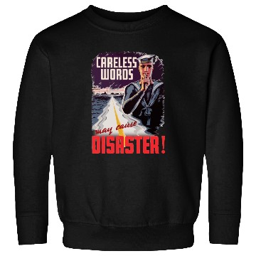Discover Careless Words WW2 Canadian Navy Sweatshirts