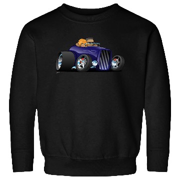 Discover Highboy hot rod deep purple roadster Sweatshirts