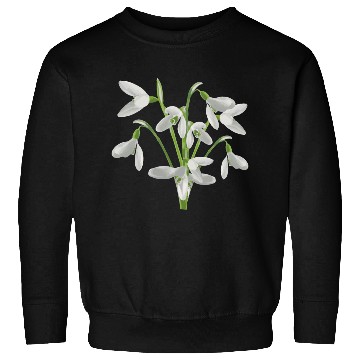 Discover Flower Spring Snowdrop White - Gift Idea Sweatshirts